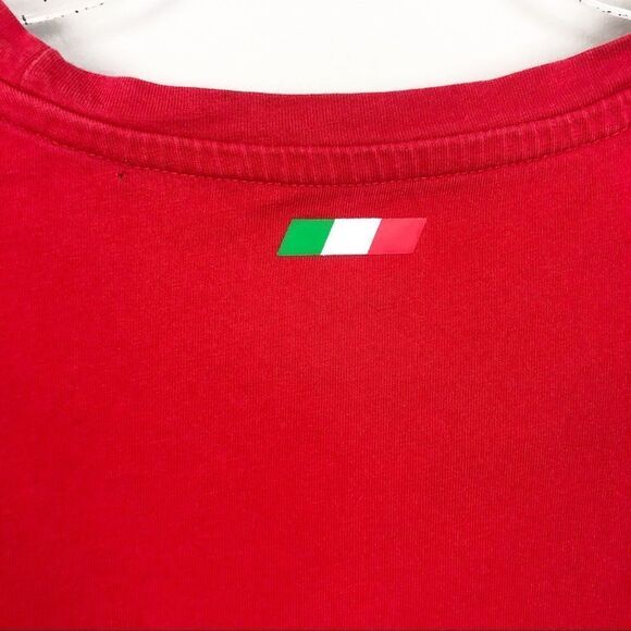 PUMA | Red Ferrari Tee Short Sleeve Shirt Small - Picture 6 of 7
